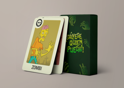 Juego de cartas: Sálvese quien pueda